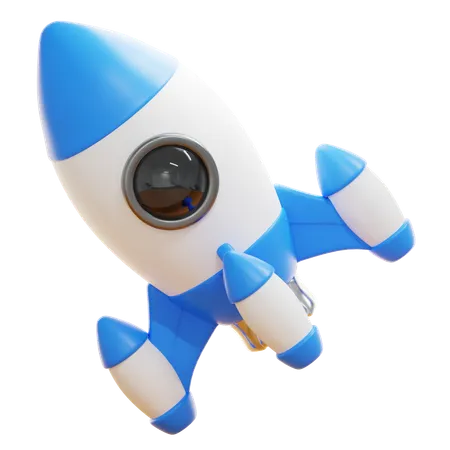 ROCKET LAUNCH  3D Icon