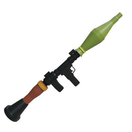 Rocket Launcher  3D Icon