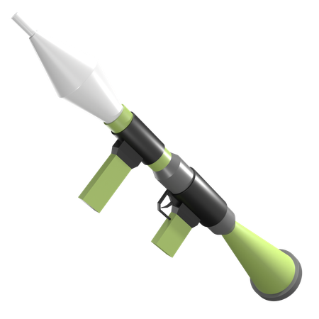 Rocket Launcher  3D Icon