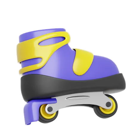 Roller Skates  3D Icon