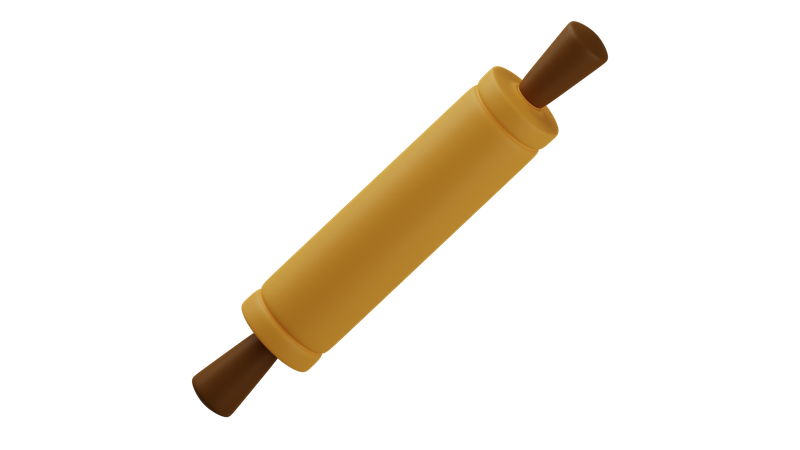 Rolling Pin  3D Icon