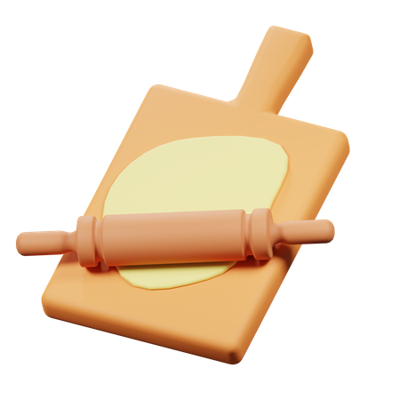 Rolling Pin  3D Icon