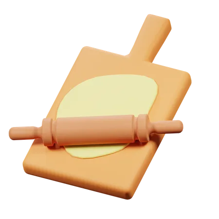 Rolling Pin  3D Icon