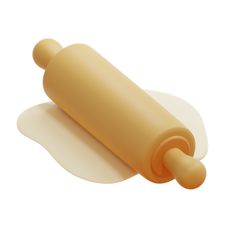 Rolling Pin  3D Icon