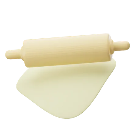 Rolling Pin  3D Illustration