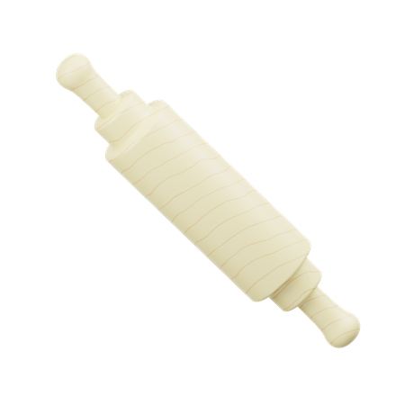 Rolling Pin  3D Illustration