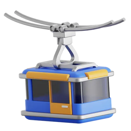 Ropeway  3D Icon