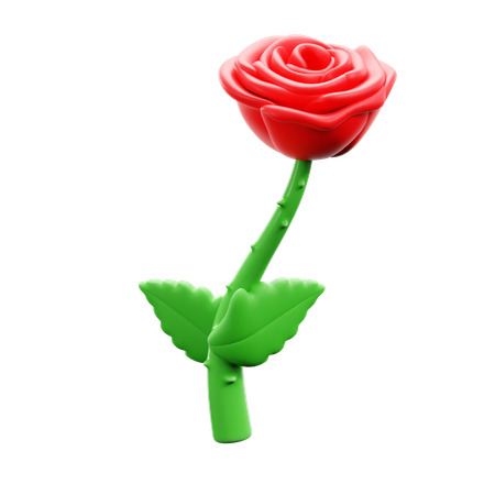 Rose  3D Icon