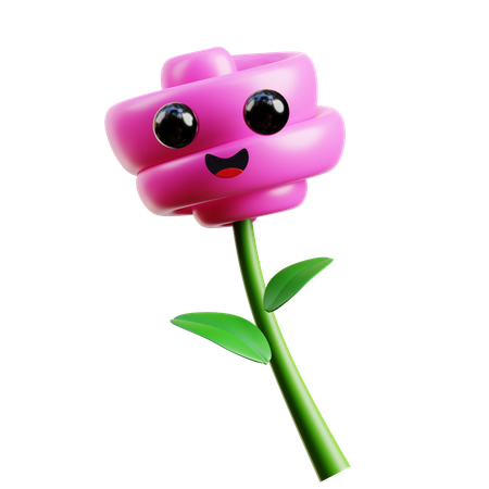 Rose  3D Icon