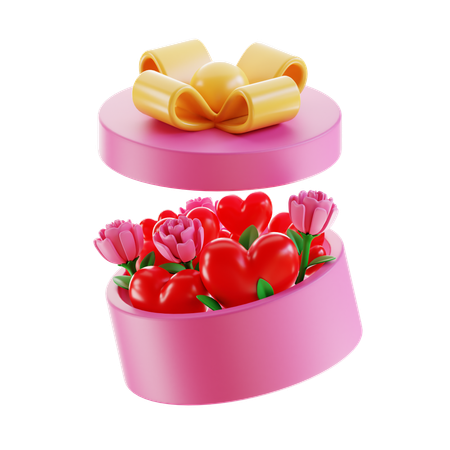 Rose  3D Icon