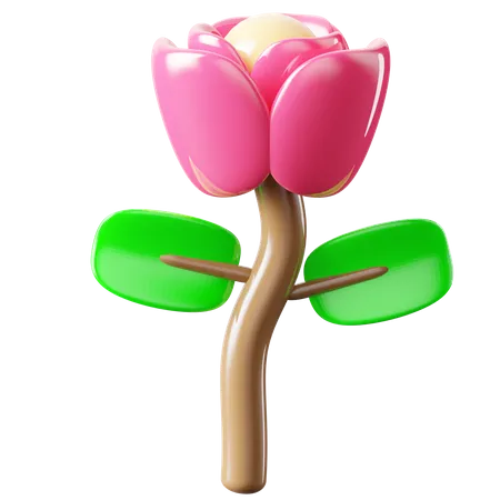 Rose  3D Icon