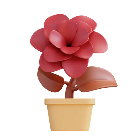 Rose  3D Icon