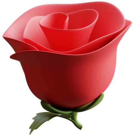 Rose  3D Icon