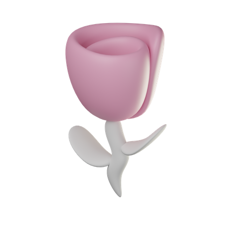 Rose  3D Icon