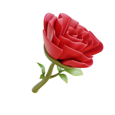 Rose  3D Icon