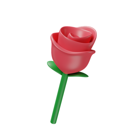 Rose  3D Icon