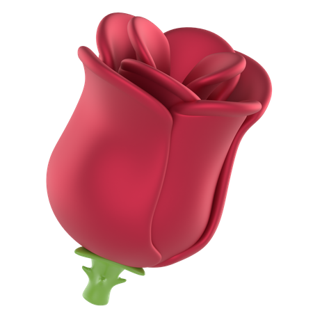 Rose  3D Icon