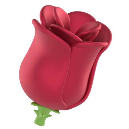 Rose  3D Icon