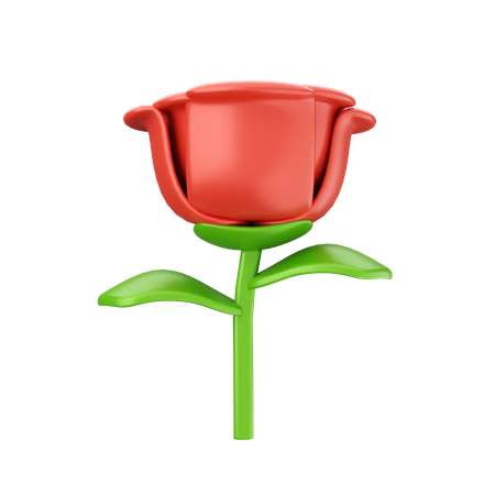 Rose  3D Icon