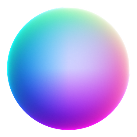 Round Shape  3D Icon