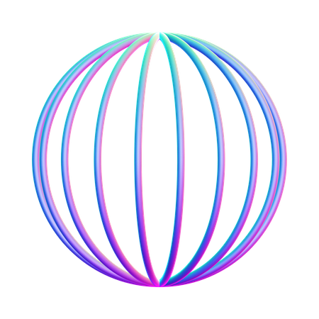 Round Shape  3D Icon