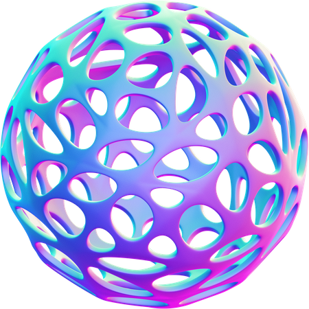 Round Shape  3D Icon