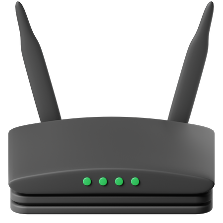 Router  3D Icon