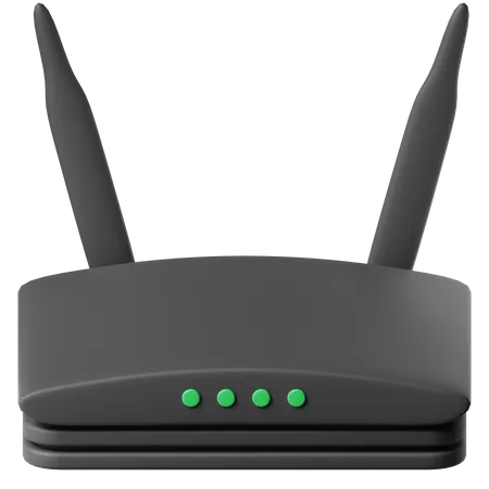 Router  3D Icon