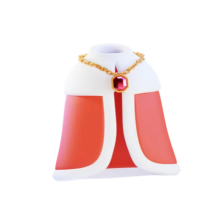 Royal robe  3D Icon