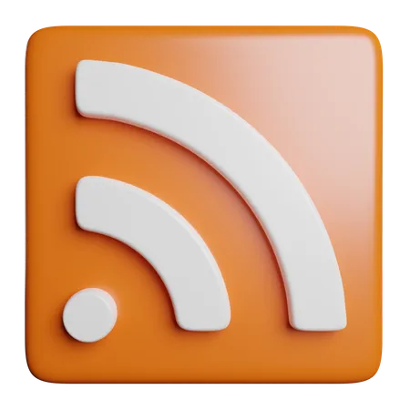 Rss  3D Icon