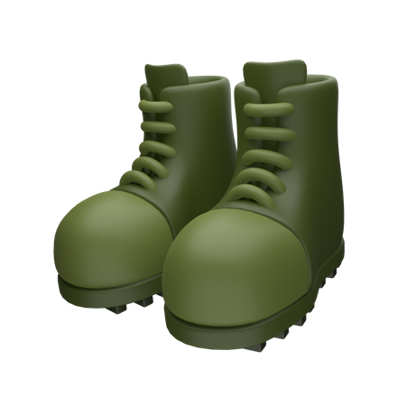 Rubber Shoes  3D Icon