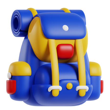 Rucksack  3D Icon