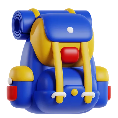 Rucksack  3D Icon