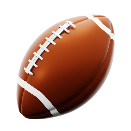 Rugby Ball  3D Icon