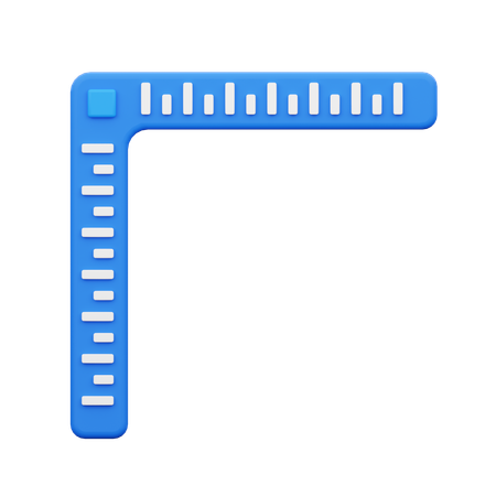 Ruler Bar  3D Icon