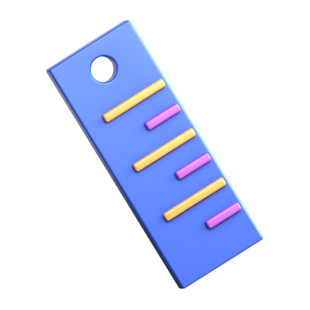 Ruler Tool  3D Icon