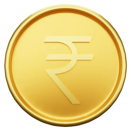 Rupee Currency  3D Illustration