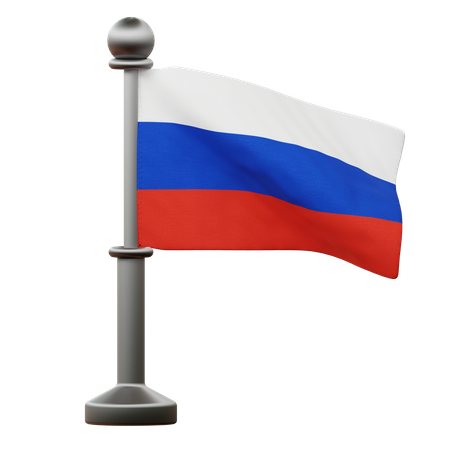 Russia Flag  3D Icon