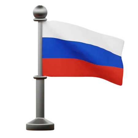 Russia Flag  3D Icon