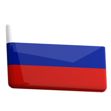 Russland  3D Icon