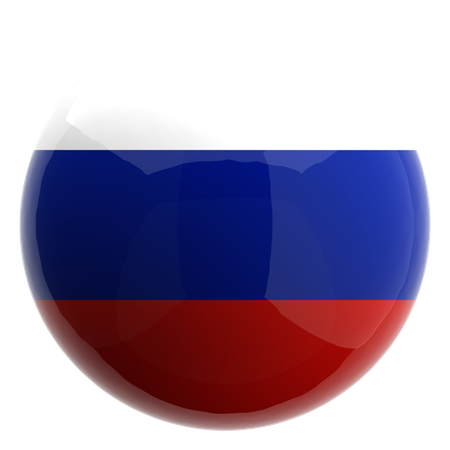 Russland  3D Icon