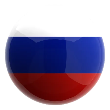 Russland  3D Icon