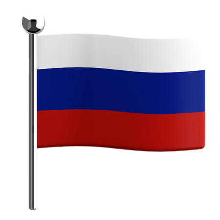 Russland  3D Icon