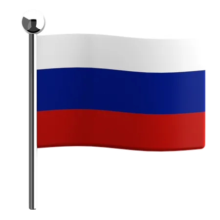 Russland  3D Icon