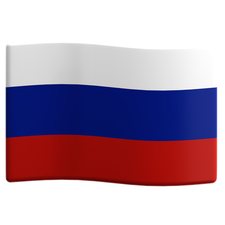 Russland  3D Icon