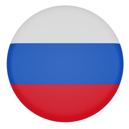 Russland  3D Icon