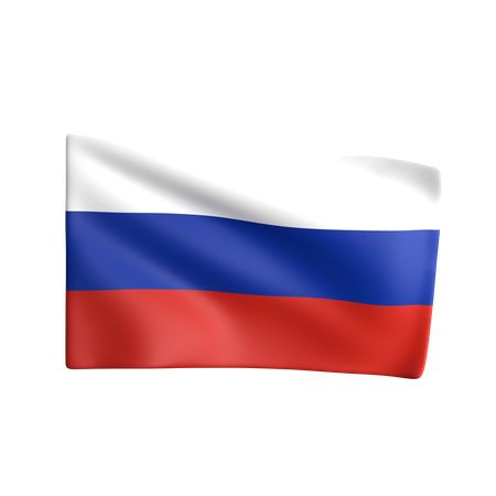 Russland  3D Icon