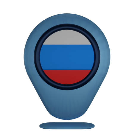 Russland  3D Icon