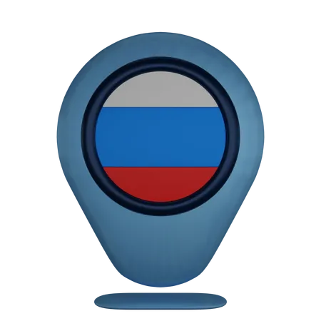 Russland  3D Icon