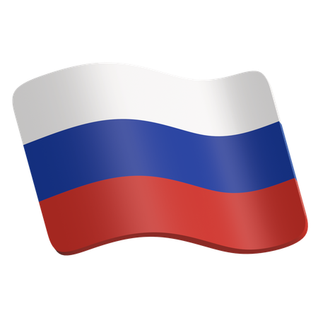 Russland  3D Icon